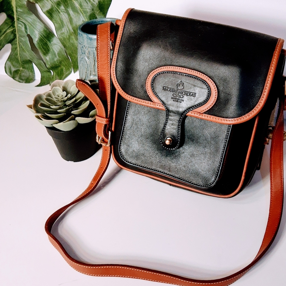 Mcguire Nicholas 1932-Style Saddle Leather Bag